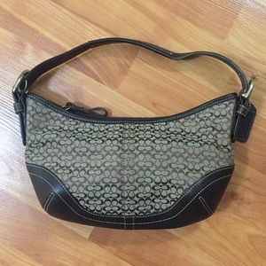 Coach | Like New Mini Signature Hobo Purse